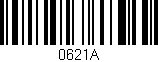 Código de barras (EAN, GTIN, SKU, ISBN): '0621A'