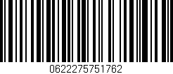 Código de barras (EAN, GTIN, SKU, ISBN): '0622275751762'