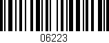 Código de barras (EAN, GTIN, SKU, ISBN): '06223'