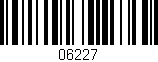 Código de barras (EAN, GTIN, SKU, ISBN): '06227'