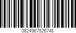 Código de barras (EAN, GTIN, SKU, ISBN): '0624987928746'