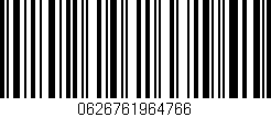 Código de barras (EAN, GTIN, SKU, ISBN): '0626761964766'