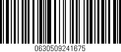 Código de barras (EAN, GTIN, SKU, ISBN): '0630509241675'