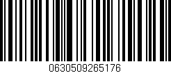Código de barras (EAN, GTIN, SKU, ISBN): '0630509265176'