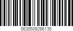 Código de barras (EAN, GTIN, SKU, ISBN): '0630509266135'