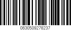 Código de barras (EAN, GTIN, SKU, ISBN): '0630509278237'