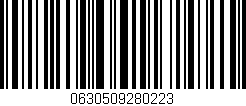 Código de barras (EAN, GTIN, SKU, ISBN): '0630509280223'