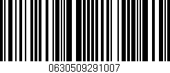 Código de barras (EAN, GTIN, SKU, ISBN): '0630509291007'