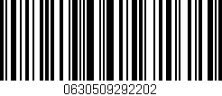 Código de barras (EAN, GTIN, SKU, ISBN): '0630509292202'