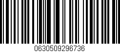 Código de barras (EAN, GTIN, SKU, ISBN): '0630509296736'