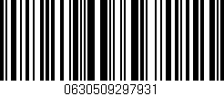 Código de barras (EAN, GTIN, SKU, ISBN): '0630509297931'