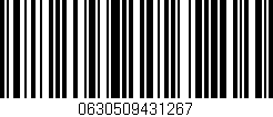 Código de barras (EAN, GTIN, SKU, ISBN): '0630509431267'
