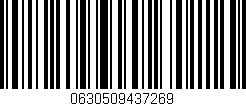 Código de barras (EAN, GTIN, SKU, ISBN): '0630509437269'
