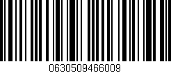 Código de barras (EAN, GTIN, SKU, ISBN): '0630509466009'