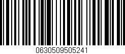 Código de barras (EAN, GTIN, SKU, ISBN): '0630509505241'