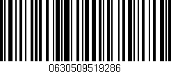 Código de barras (EAN, GTIN, SKU, ISBN): '0630509519286'