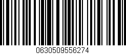 Código de barras (EAN, GTIN, SKU, ISBN): '0630509556274'