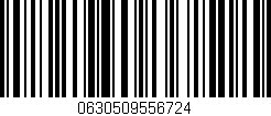 Código de barras (EAN, GTIN, SKU, ISBN): '0630509556724'