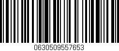 Código de barras (EAN, GTIN, SKU, ISBN): '0630509557653'