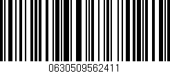Código de barras (EAN, GTIN, SKU, ISBN): '0630509562411'