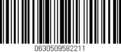 Código de barras (EAN, GTIN, SKU, ISBN): '0630509582211'