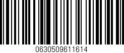 Código de barras (EAN, GTIN, SKU, ISBN): '0630509611614'