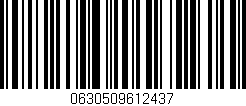 Código de barras (EAN, GTIN, SKU, ISBN): '0630509612437'
