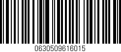 Código de barras (EAN, GTIN, SKU, ISBN): '0630509616015'