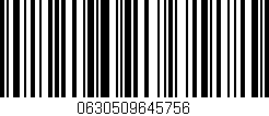 Código de barras (EAN, GTIN, SKU, ISBN): '0630509645756'
