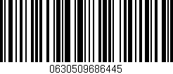 Código de barras (EAN, GTIN, SKU, ISBN): '0630509686445'