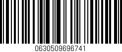 Código de barras (EAN, GTIN, SKU, ISBN): '0630509696741'