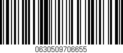 Código de barras (EAN, GTIN, SKU, ISBN): '0630509706655'