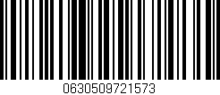 Código de barras (EAN, GTIN, SKU, ISBN): '0630509721573'