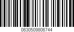 Código de barras (EAN, GTIN, SKU, ISBN): '0630509806744'