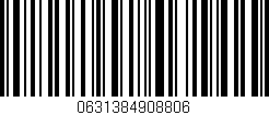 Código de barras (EAN, GTIN, SKU, ISBN): '0631384908806'