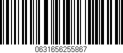 Código de barras (EAN, GTIN, SKU, ISBN): '0631656255867'