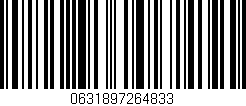 Código de barras (EAN, GTIN, SKU, ISBN): '0631897264833'