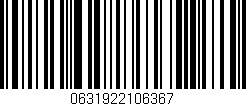 Código de barras (EAN, GTIN, SKU, ISBN): '0631922106367'