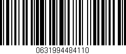 Código de barras (EAN, GTIN, SKU, ISBN): '0631994484110'
