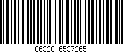 Código de barras (EAN, GTIN, SKU, ISBN): '0632016537265'