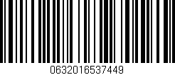 Código de barras (EAN, GTIN, SKU, ISBN): '0632016537449'