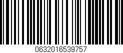 Código de barras (EAN, GTIN, SKU, ISBN): '0632016539757'