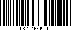Código de barras (EAN, GTIN, SKU, ISBN): '0632016539788'