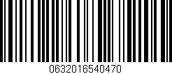 Código de barras (EAN, GTIN, SKU, ISBN): '0632016540470'
