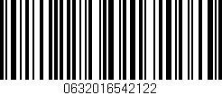 Código de barras (EAN, GTIN, SKU, ISBN): '0632016542122'