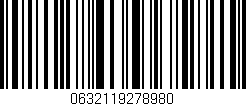 Código de barras (EAN, GTIN, SKU, ISBN): '0632119278980'