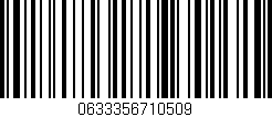 Código de barras (EAN, GTIN, SKU, ISBN): '0633356710509'