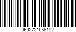 Código de barras (EAN, GTIN, SKU, ISBN): '0633731056192'