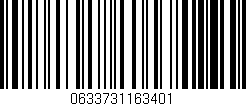 Código de barras (EAN, GTIN, SKU, ISBN): '0633731163401'