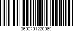 Código de barras (EAN, GTIN, SKU, ISBN): '0633731220869'